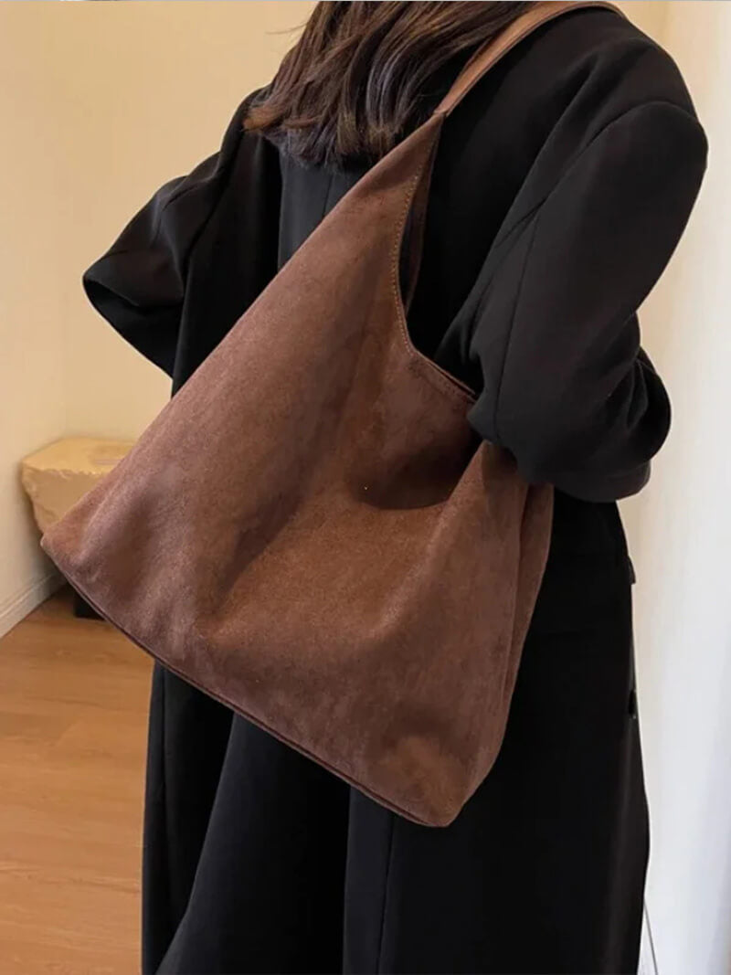 Sac d’Épaule Minimaliste Souple Femme