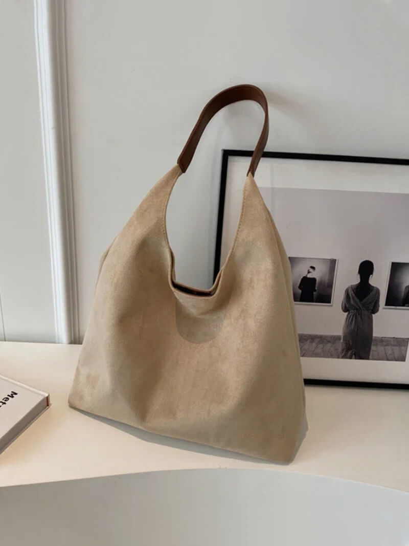 Sac d’Épaule Minimaliste Souple Femme