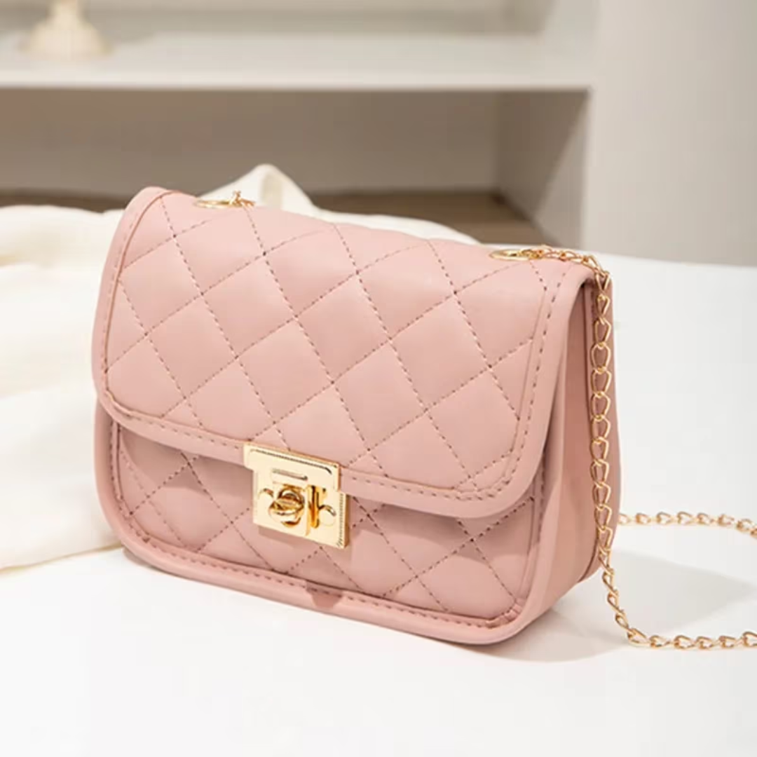 Mini Sac Matelassé à Chaîne Femme