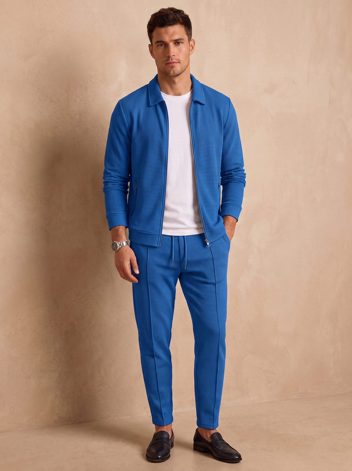 Zip jacket set men