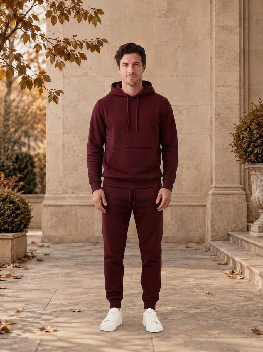 Men's relaxed fit two piece tracksuit