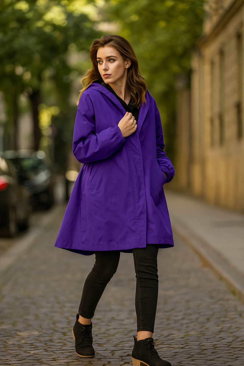 Veste de Pluie Femme Imperméable & Oversize