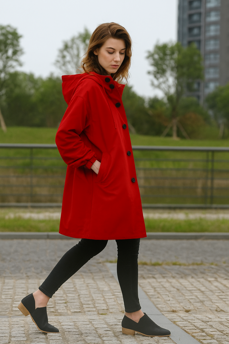 Veste de Pluie Femme Imperméable & Oversize