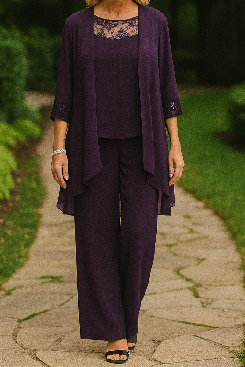 Ensemble 3 Pièces Printemps/Été Femme