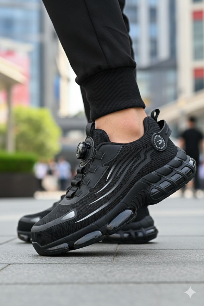 Chaussures de Sécurité à Embout Acier avec Semelles Antidérapantes Homme