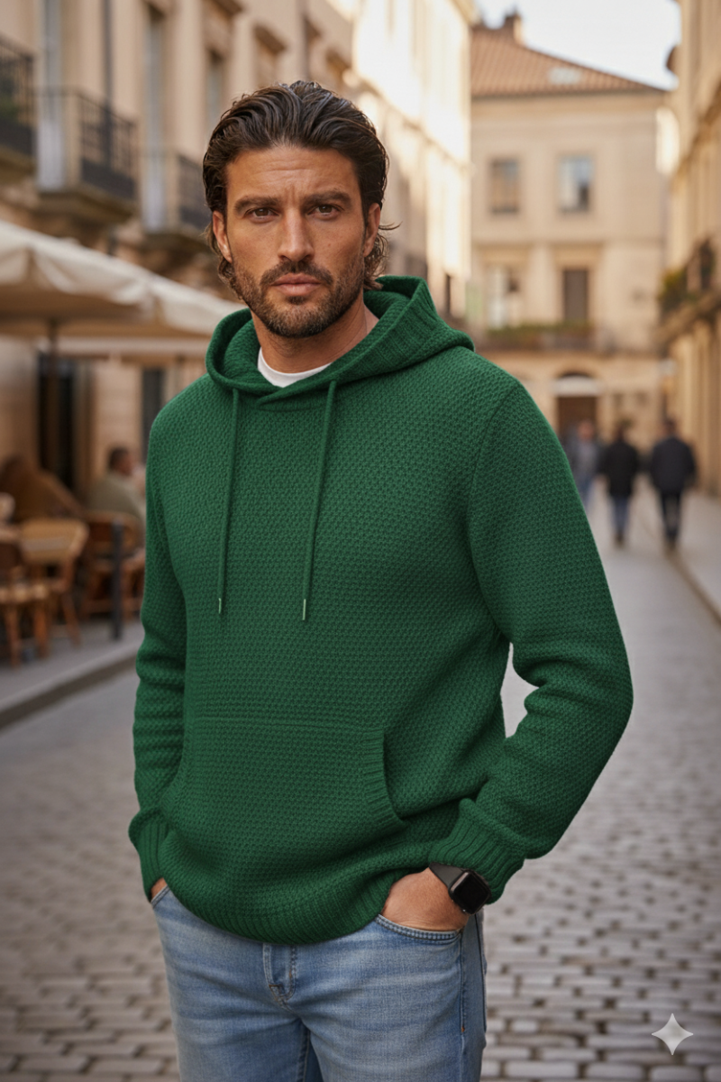Sweat à Capuche Imprimé & Confortable Homme