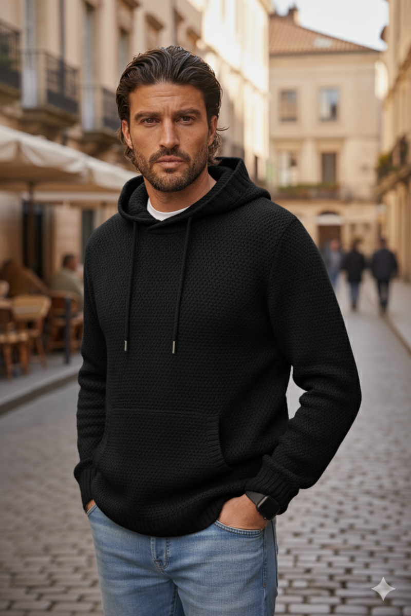 Sweat à Capuche Imprimé & Confortable Homme