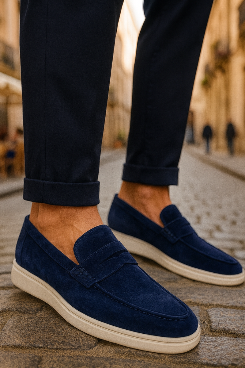 Mocassins Classiques Coupe Slim Homme