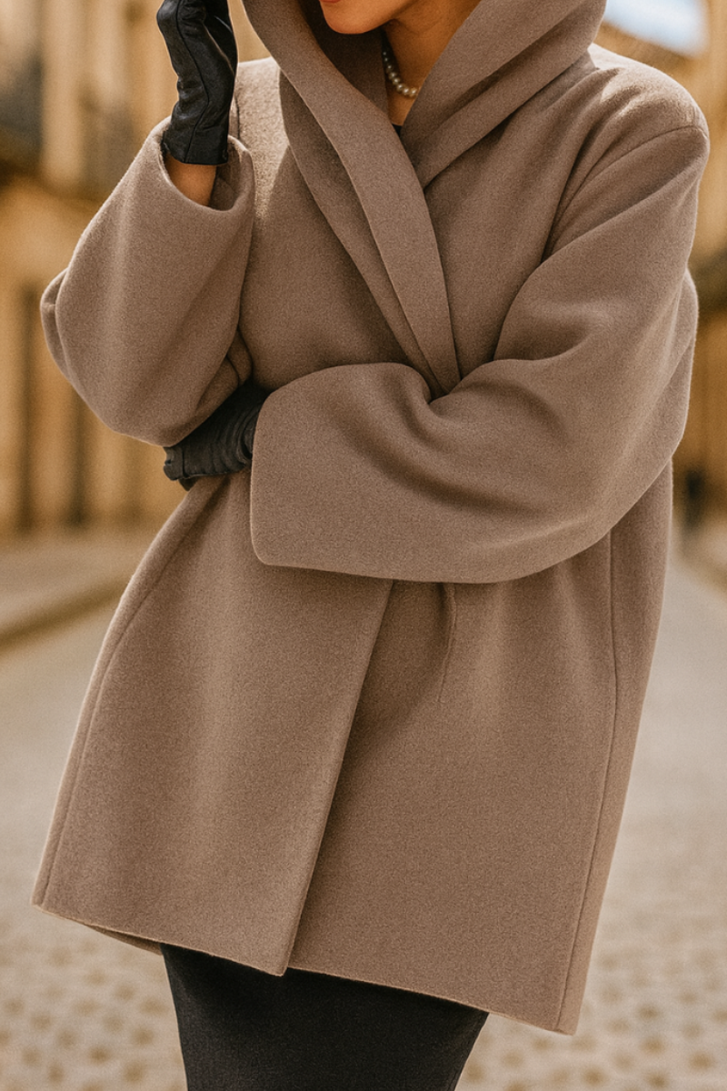Manteau Long Élégant & Chau Femme
