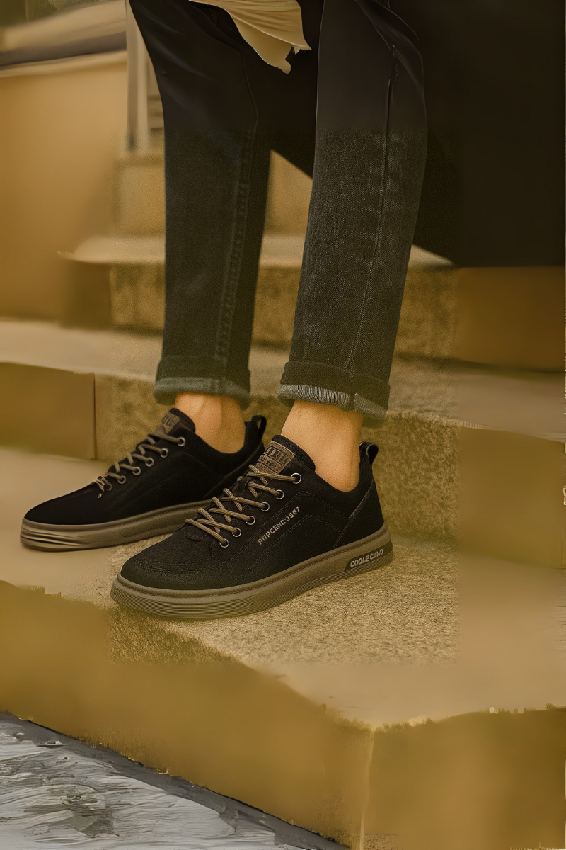 Sneakers Blanches & Confortables Homme
