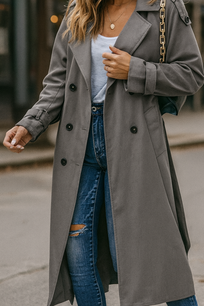 Trenchcoat Long & Cintré Femme
