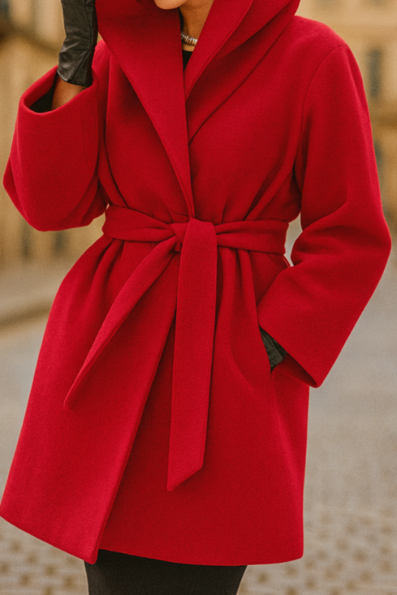 Manteau Long Élégant & Chau Femme