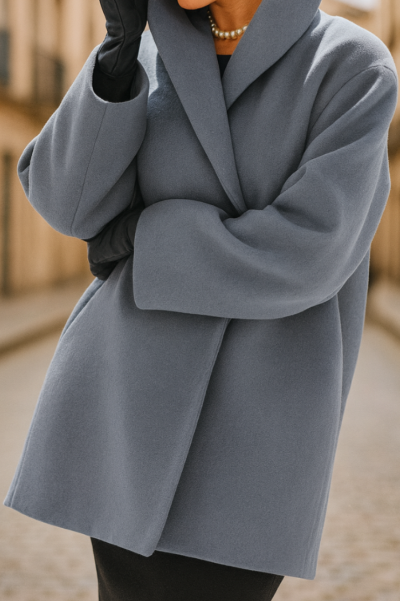 Manteau Long Élégant & Chau Femme