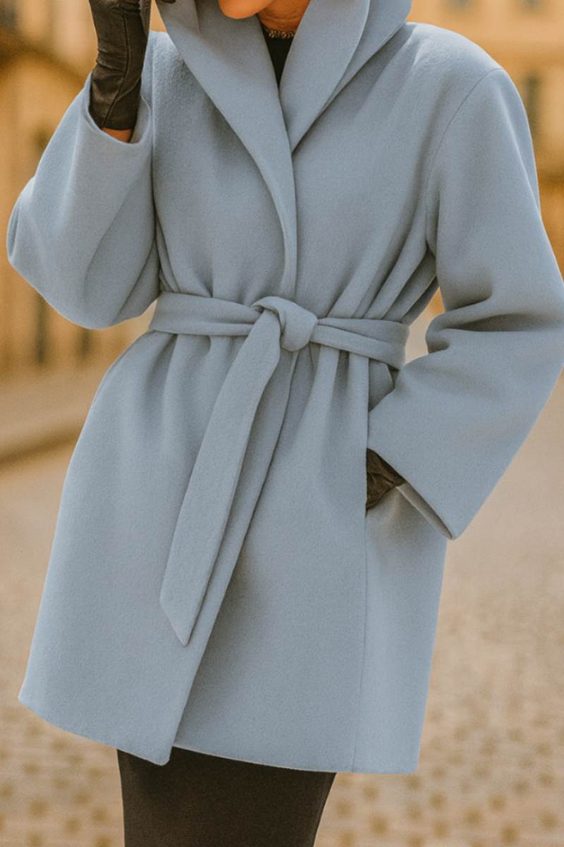 Manteau Long Élégant & Chau Femme