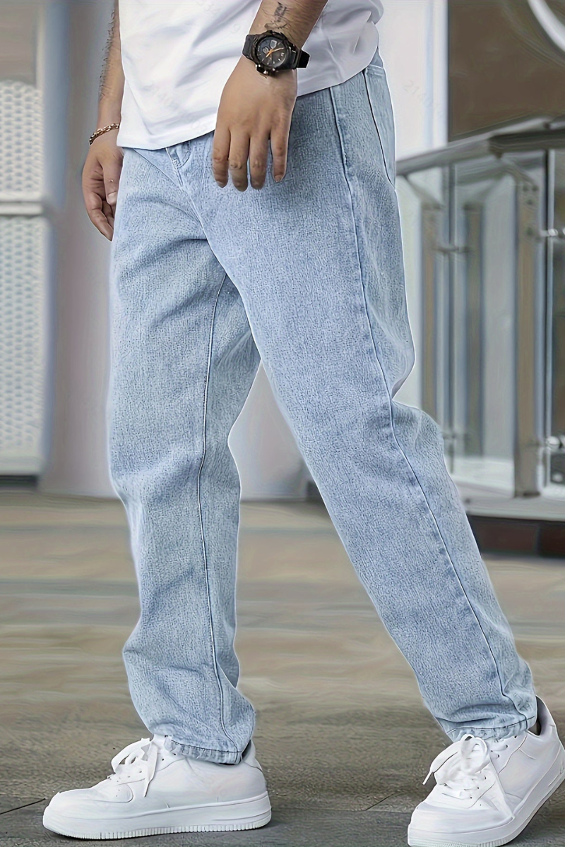 Jean Droit Homme Léger & Confortable