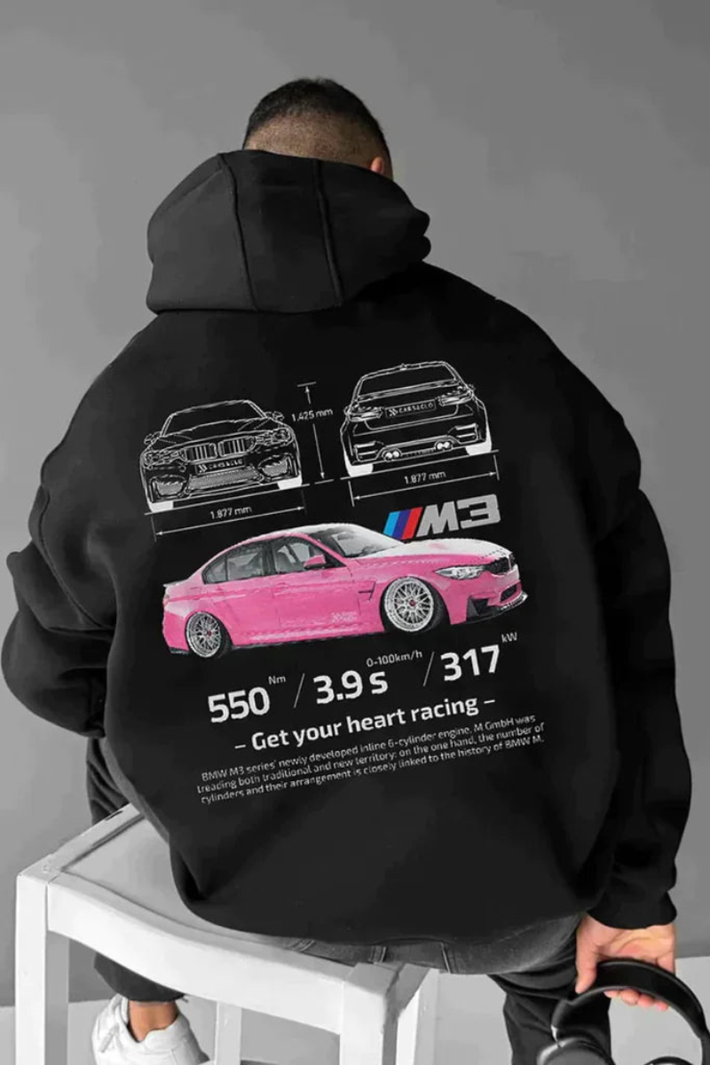 Hoodie Oversize Unisexe Style Sportif
