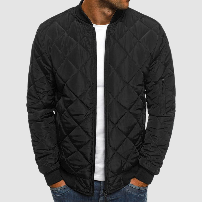 Veste Matelassée Zippée Homme