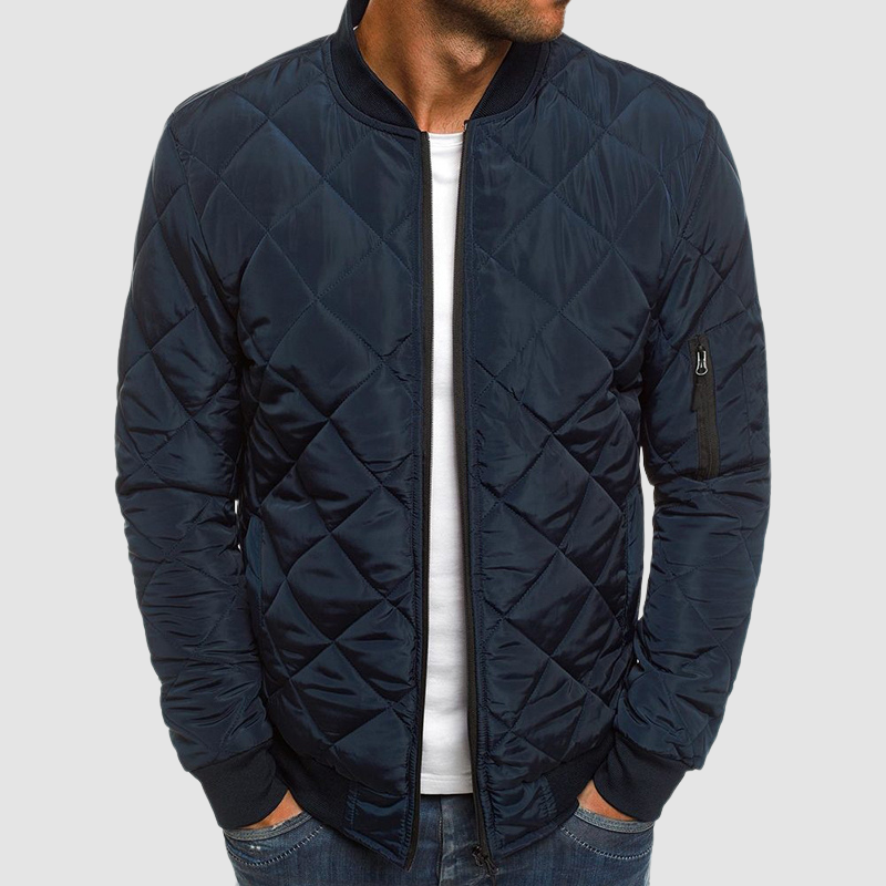 Veste Matelassée Zippée Homme