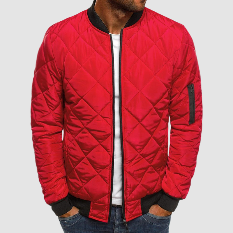 Veste Matelassée Zippée Homme