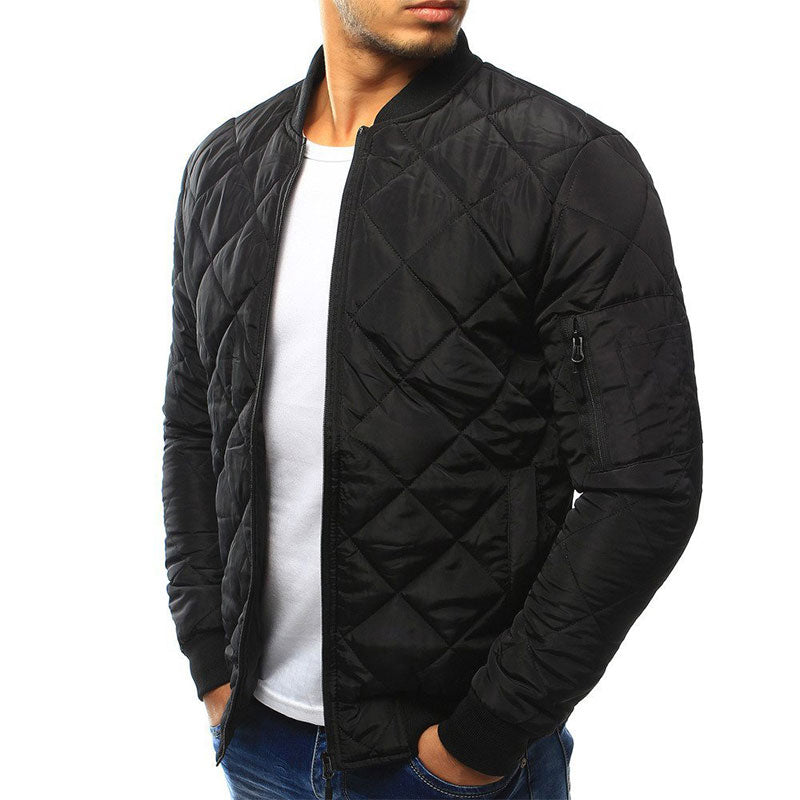 Veste Matelassée Zippée Homme