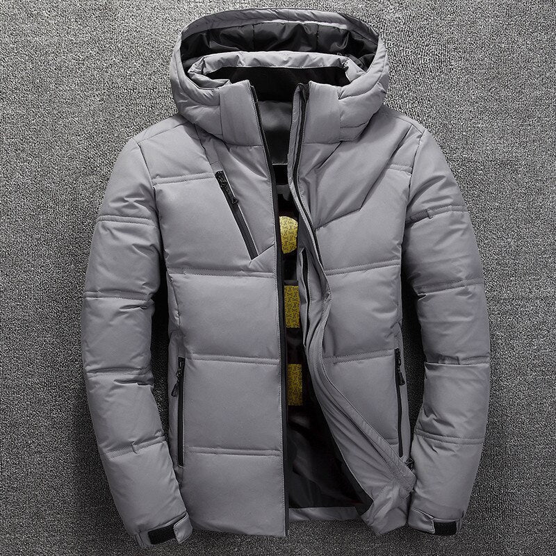 Veste Matelassée à Capuche Homme
