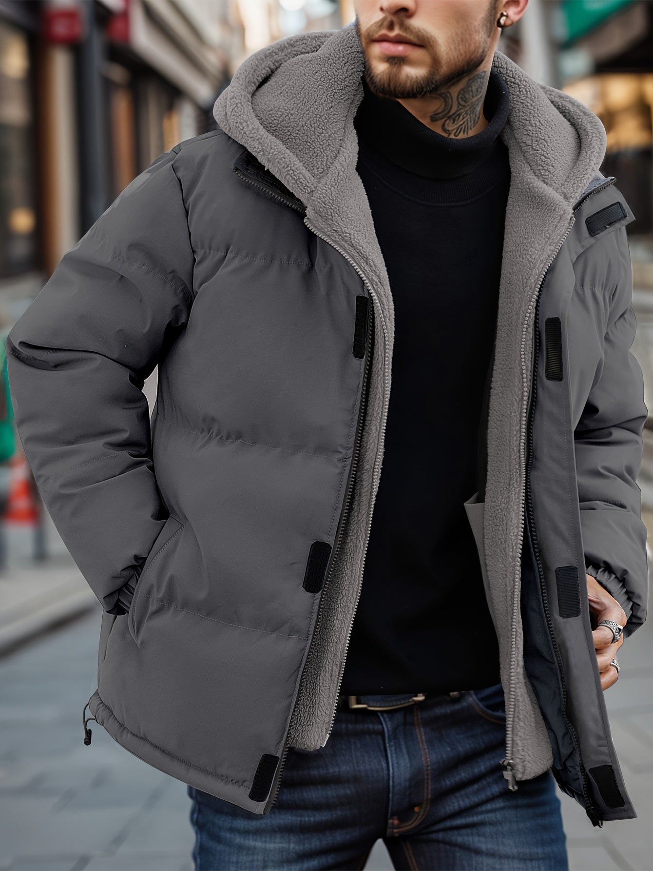 Veste d'hiver pour homme