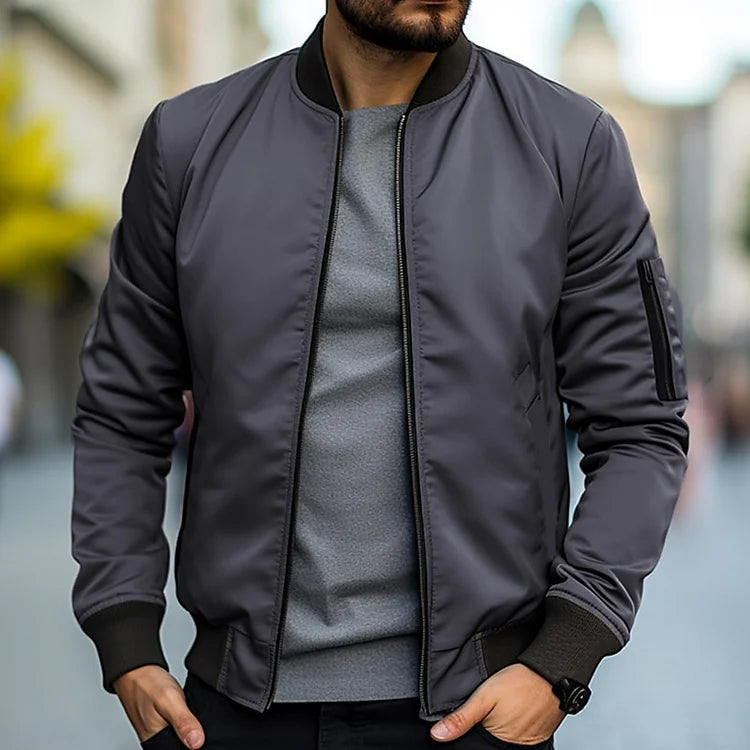 Blouson bomber classique pour homme