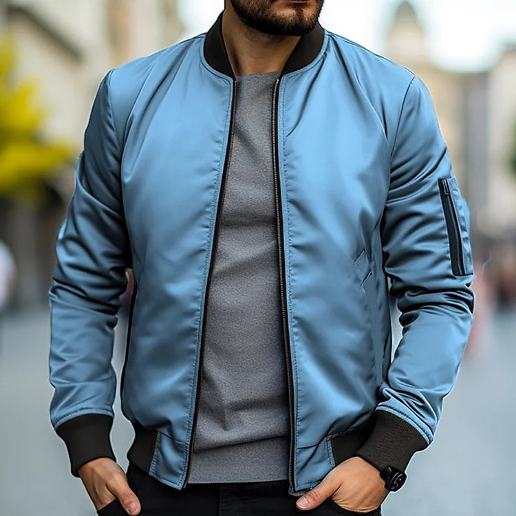 Blouson bomber classique pour homme