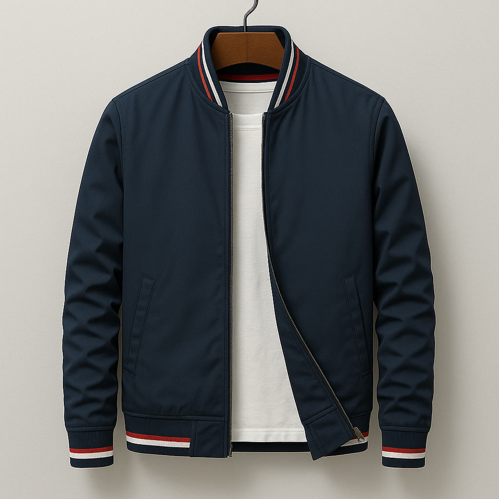 Veste Bomber Zippée Homme