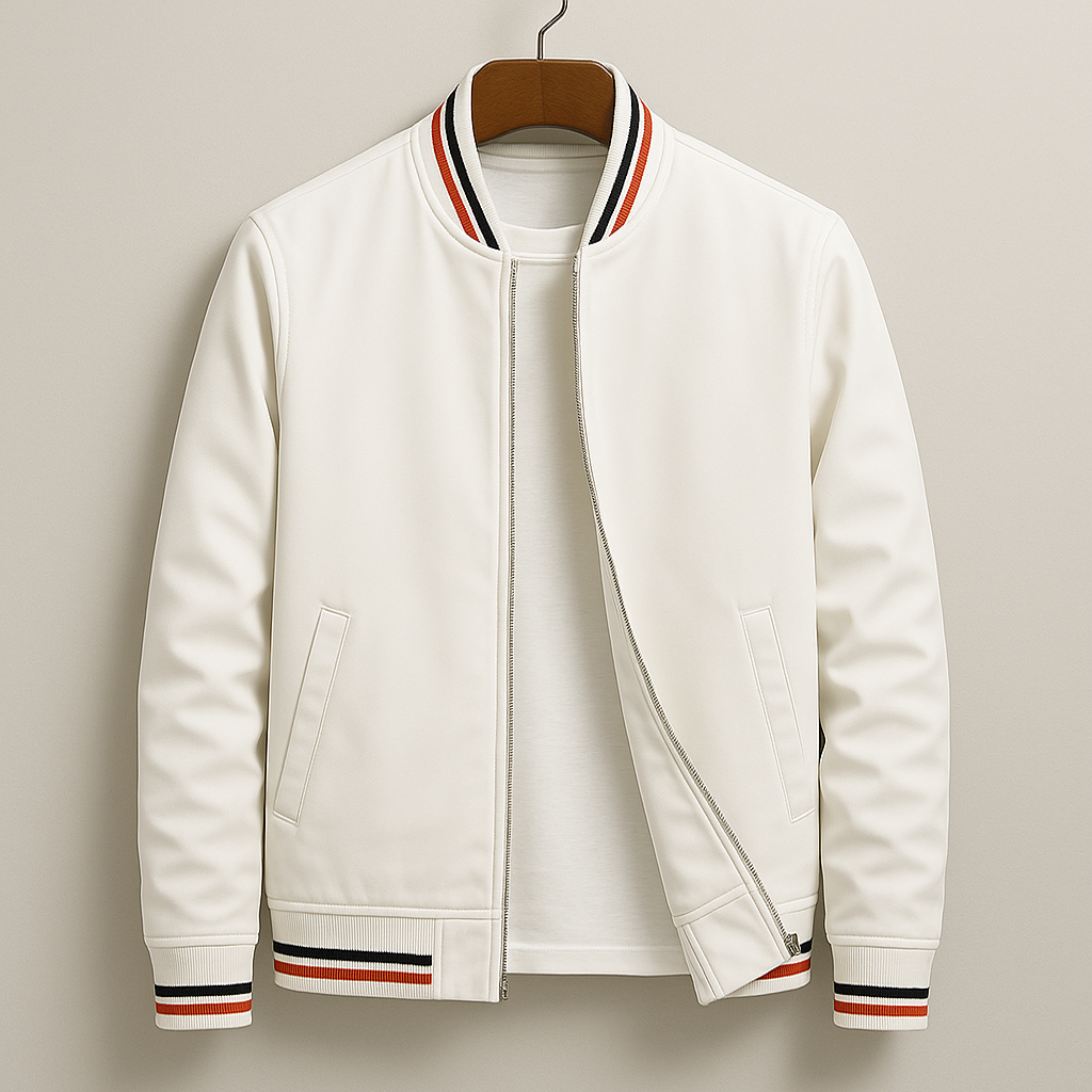Veste Bomber Zippée Homme