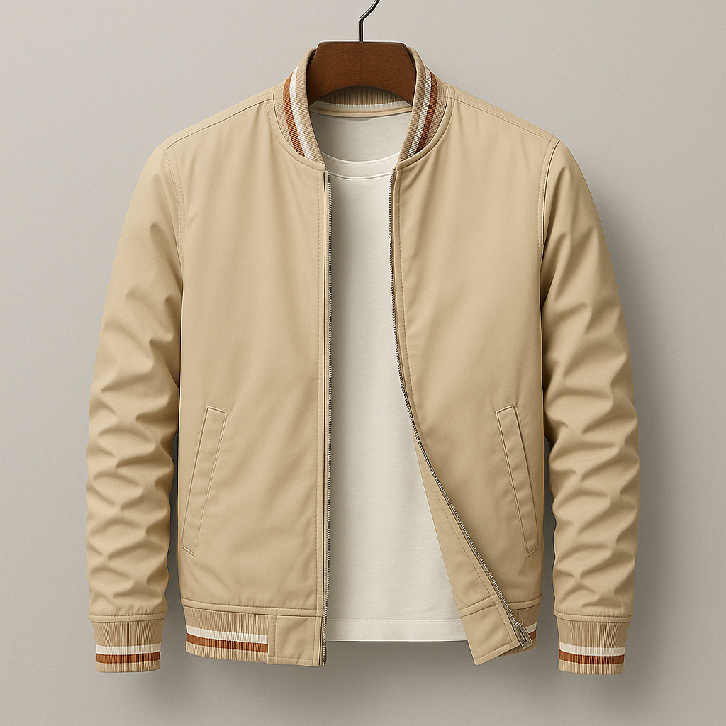 Veste Bomber Zippée Homme