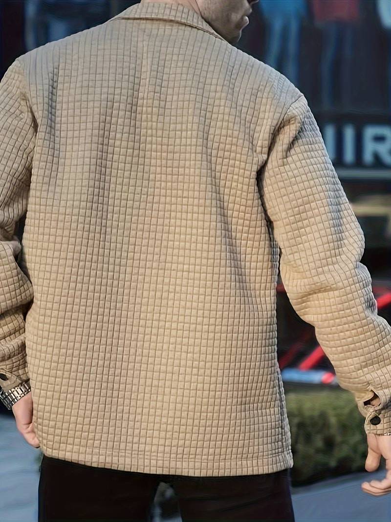 Veste gaufrée pour homme