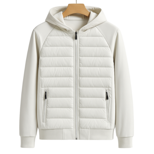 Veste Matelassée à Capuche pour Homme