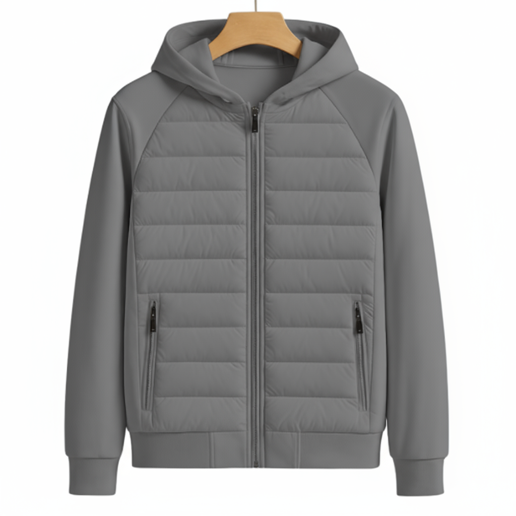 Veste Matelassée à Capuche pour Homme