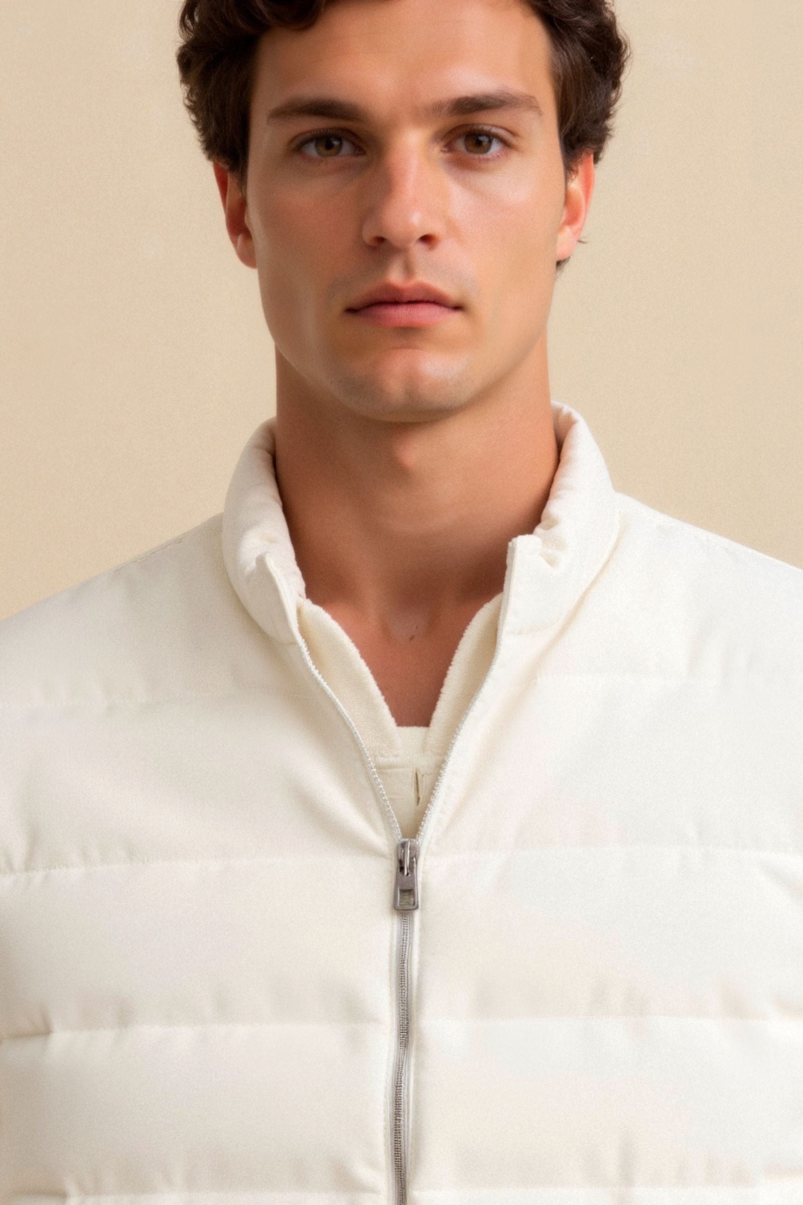 Veste Matelassée à Fermeture Éclair Homme