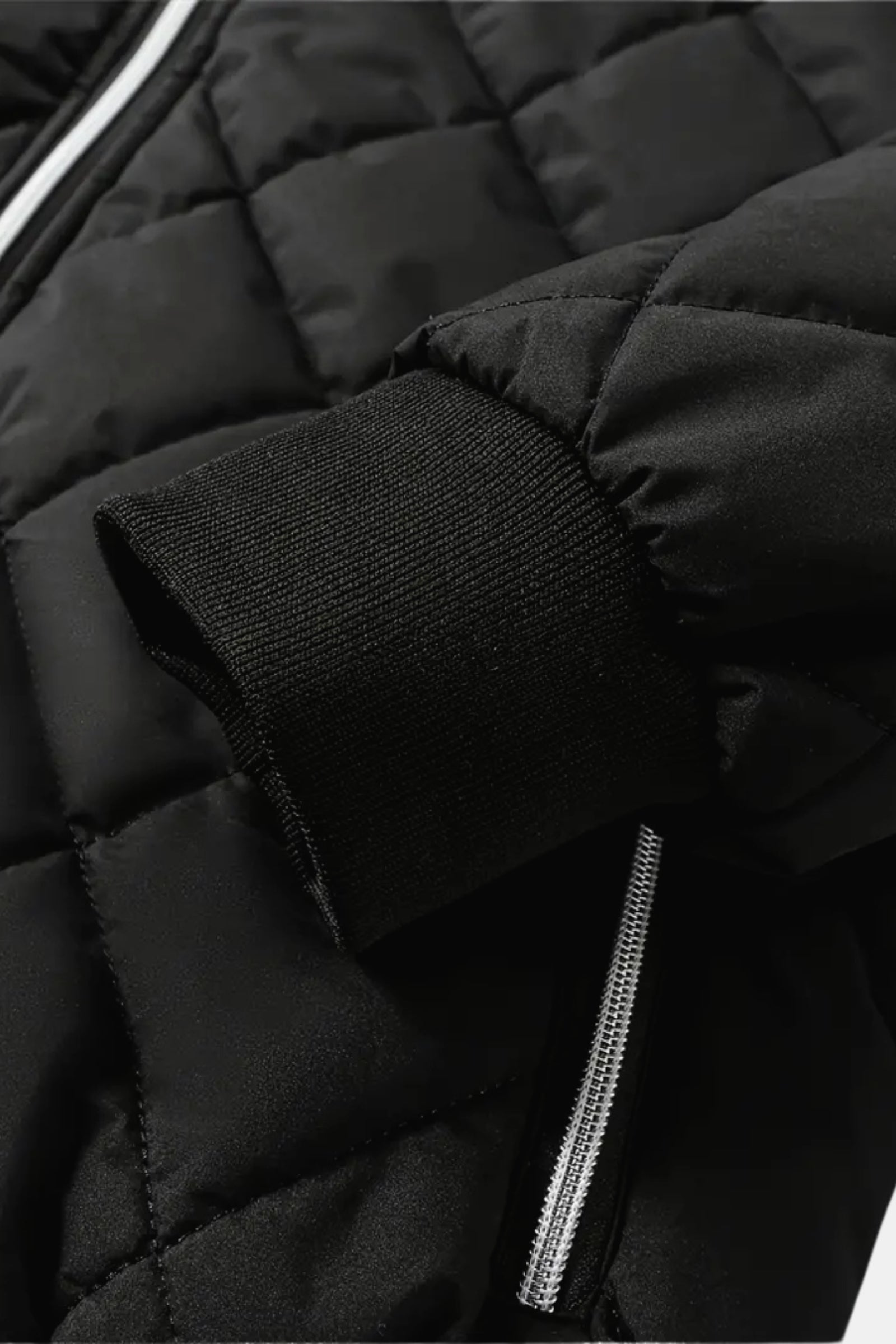 Veste Mélange Matériaux Classique Homme
