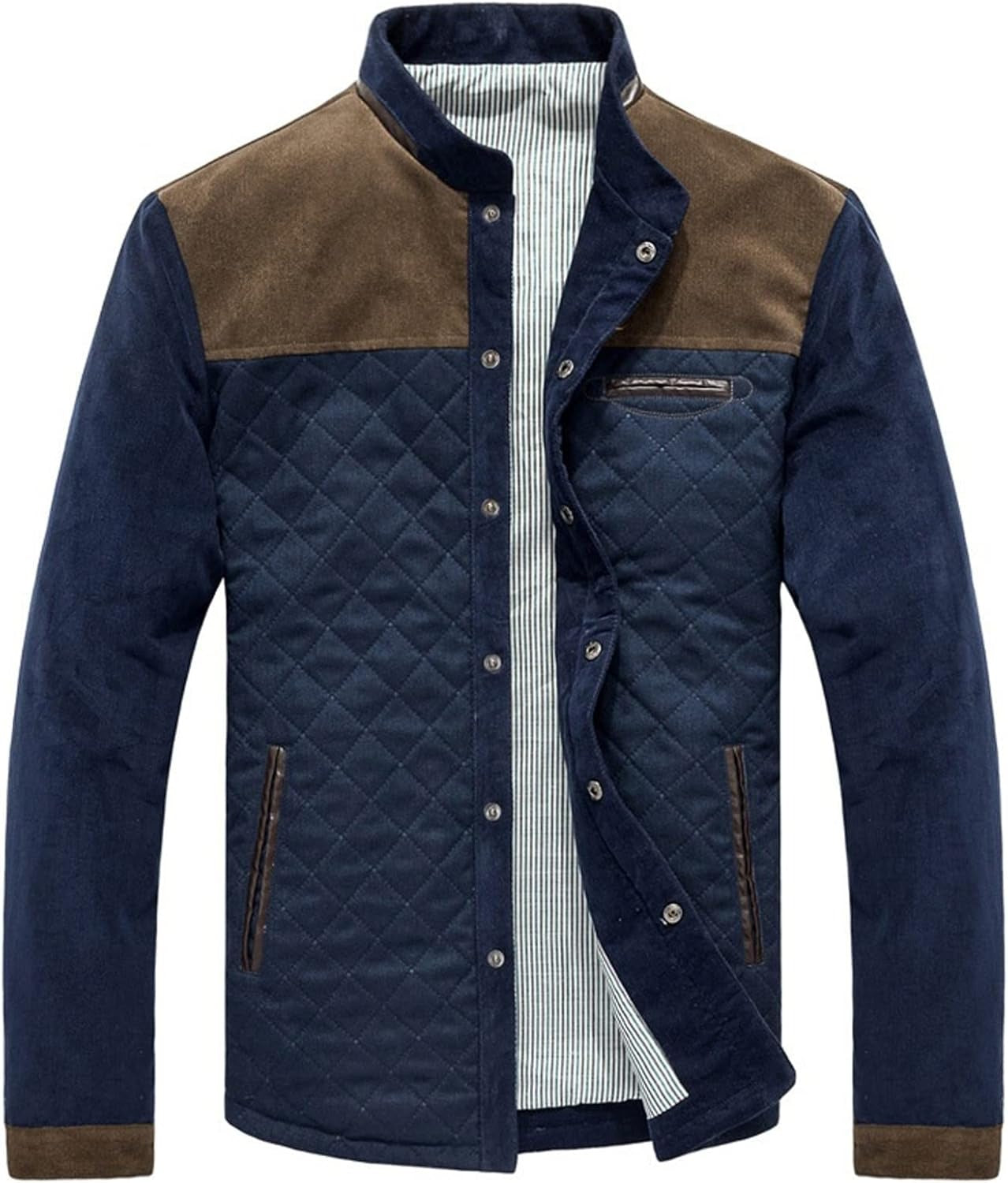 Windproof Winter Jacket Casual Fit Men 0