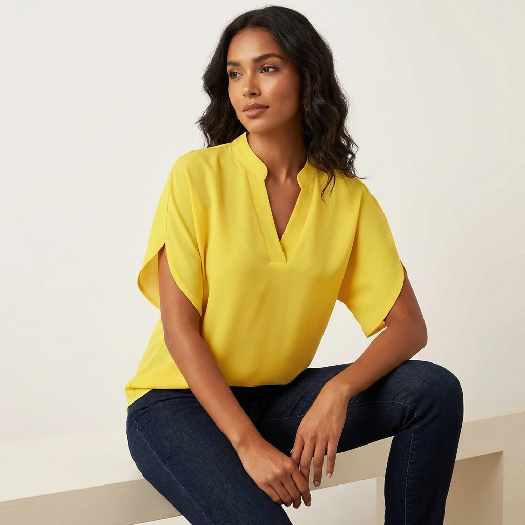 Women's blouse designed for daily wear and casual occasions