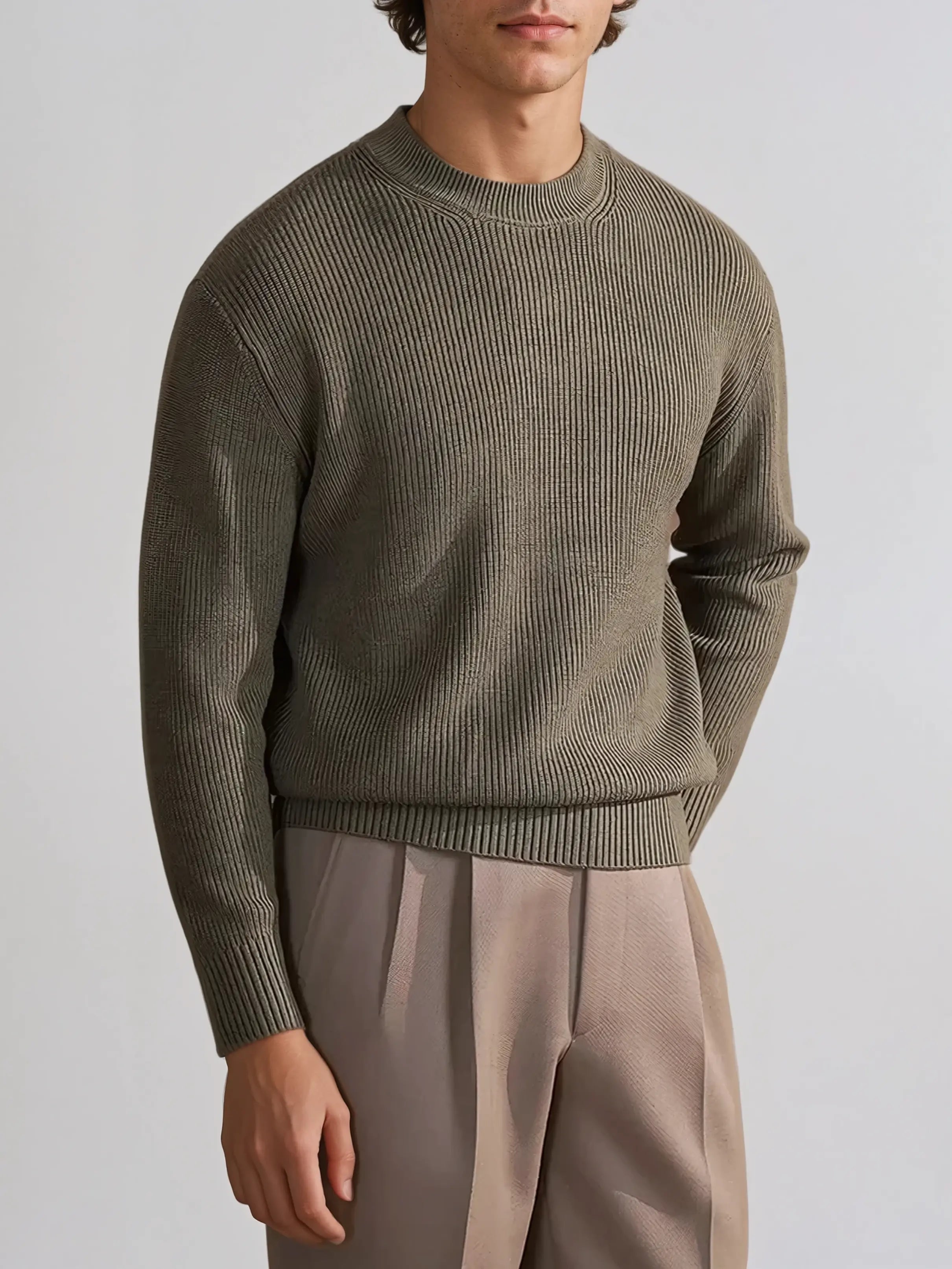 Premium Ribbed Sweater