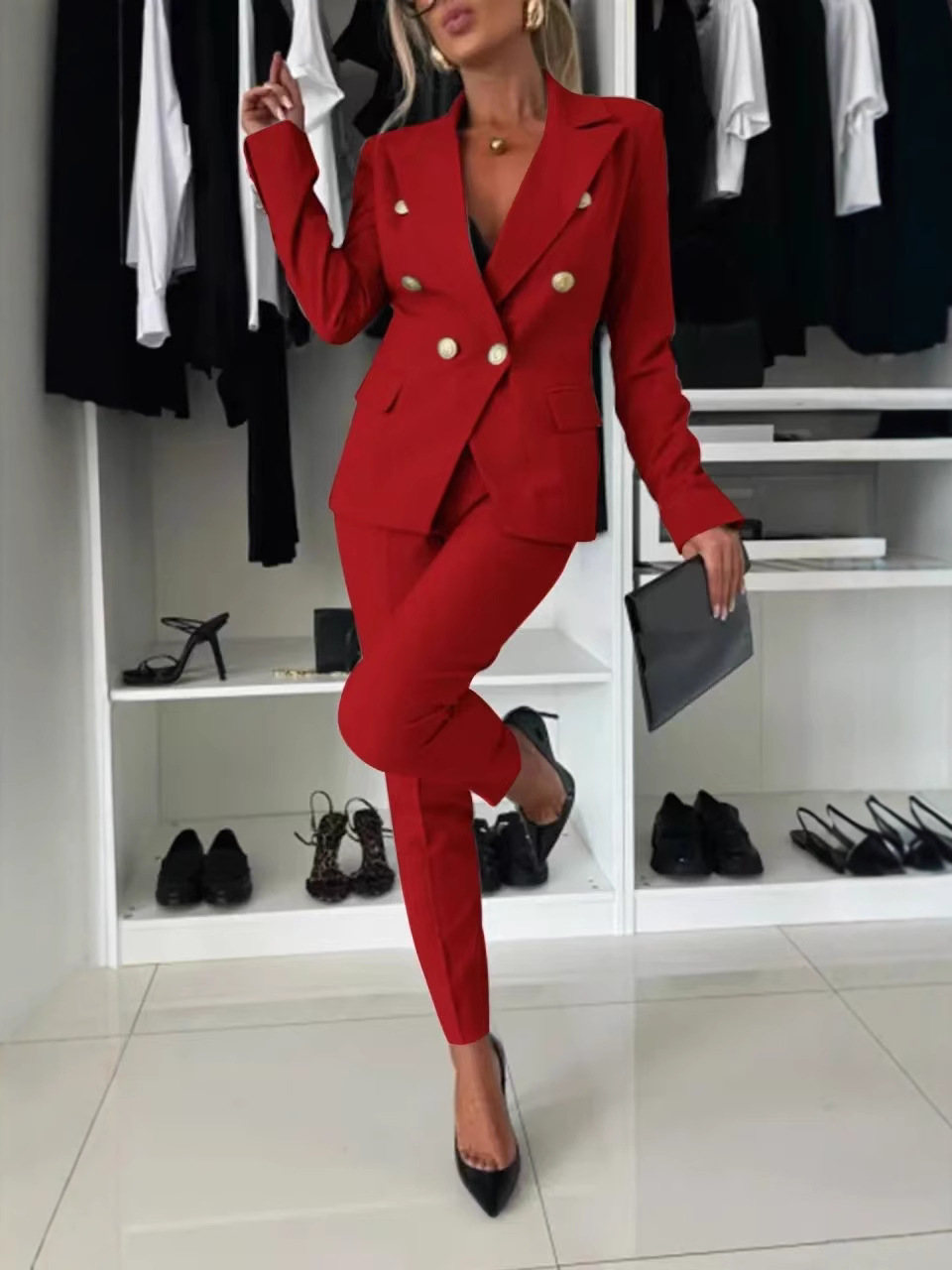 Tailleur Blazer & Pantalon Femme