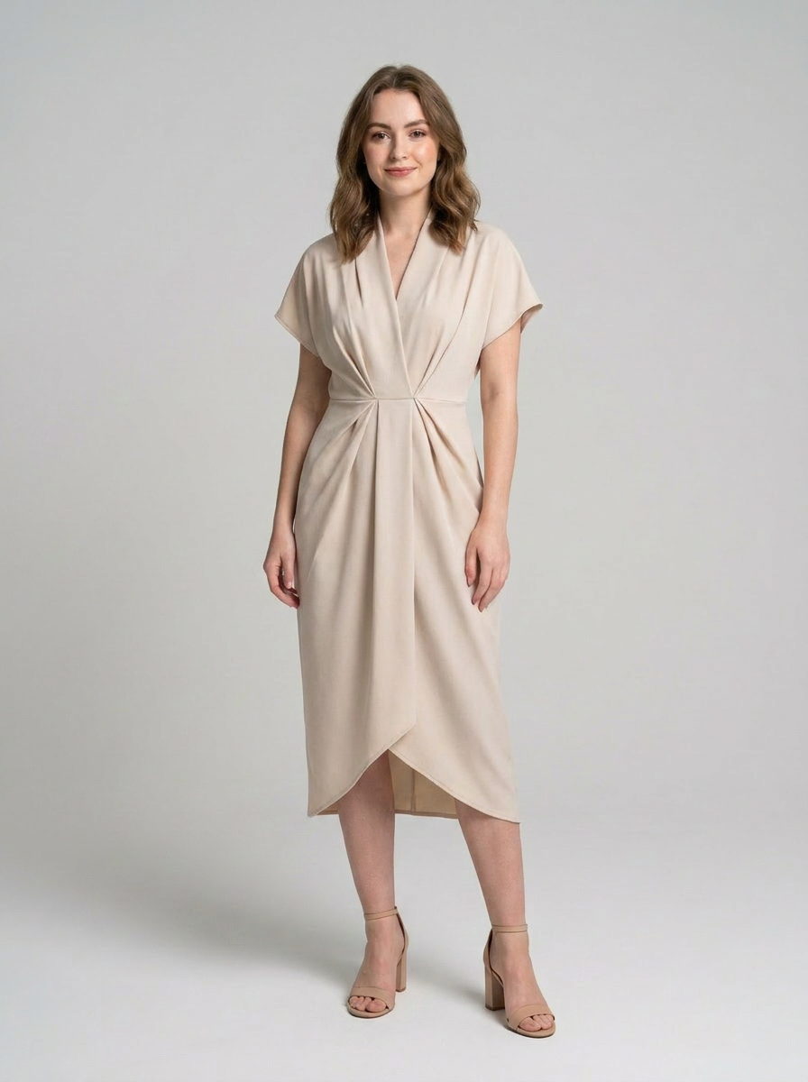 Linen dress suitable for holidays and travel