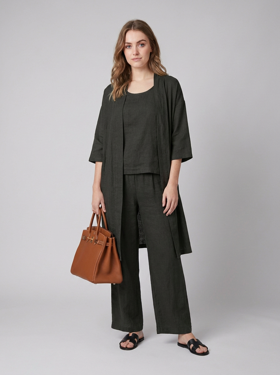 Lightweight three piece set for warm weather