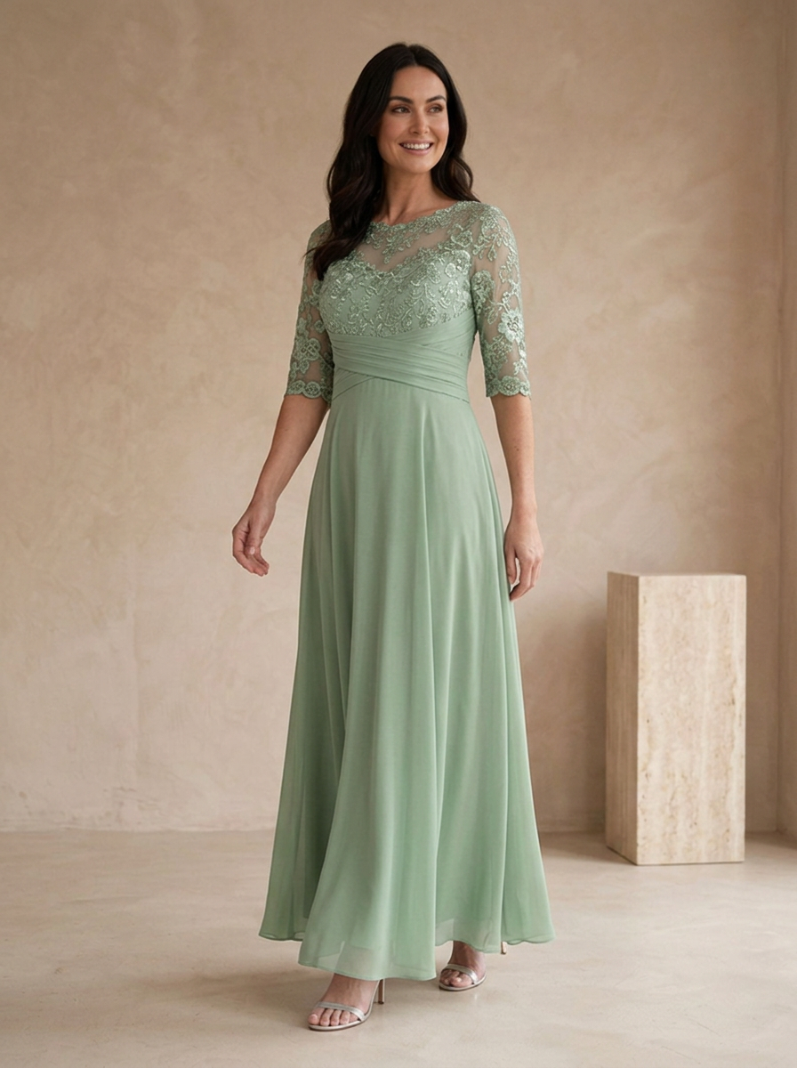 Women's elegant evening dress for formal styling