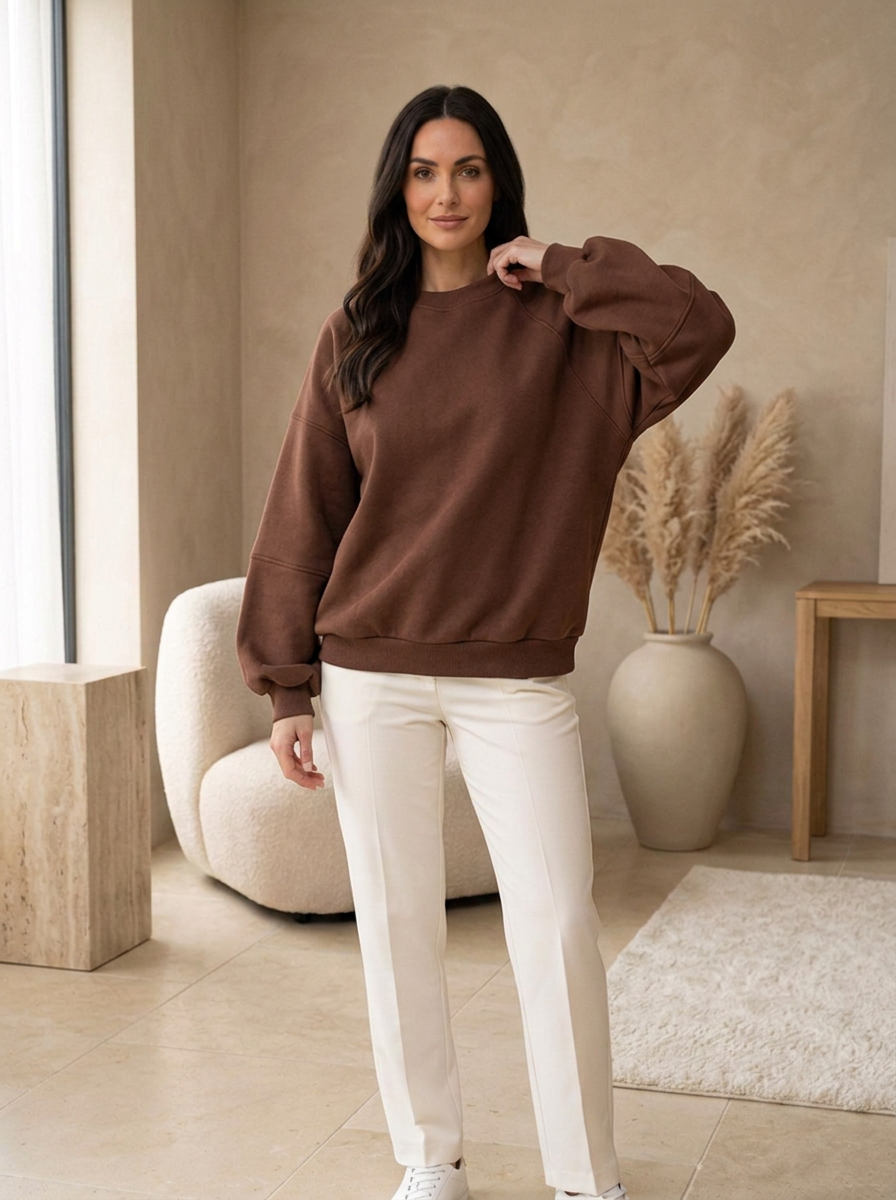 Women's casual sweatshirt for autumn and winter