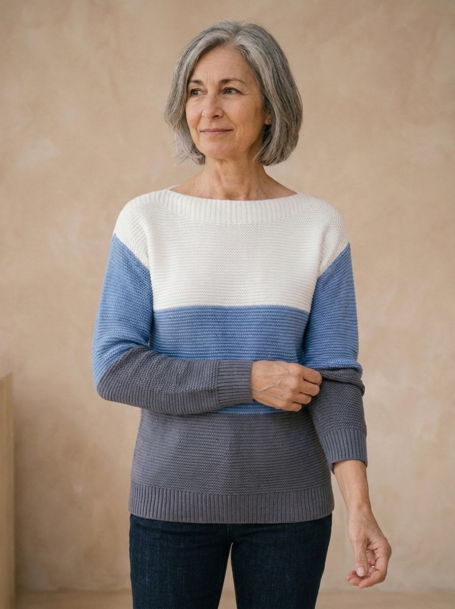 Warm relaxed fit jumper for seasonal wear