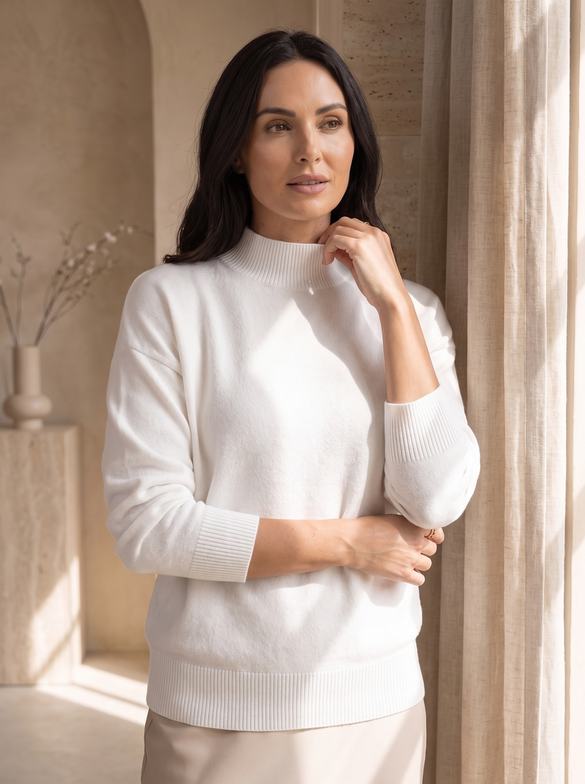 Women's regular fit knit jumper