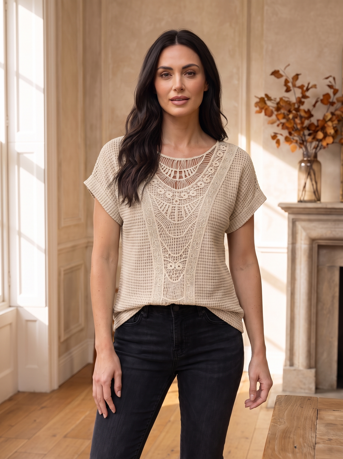 Women's cotton casual top