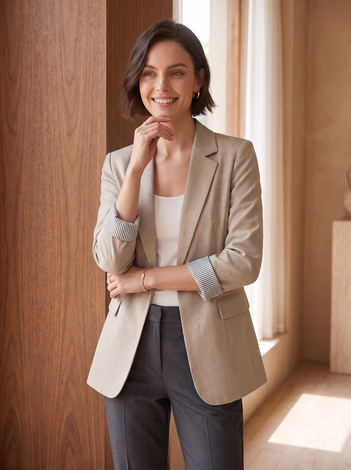 Women's smart casual blazer