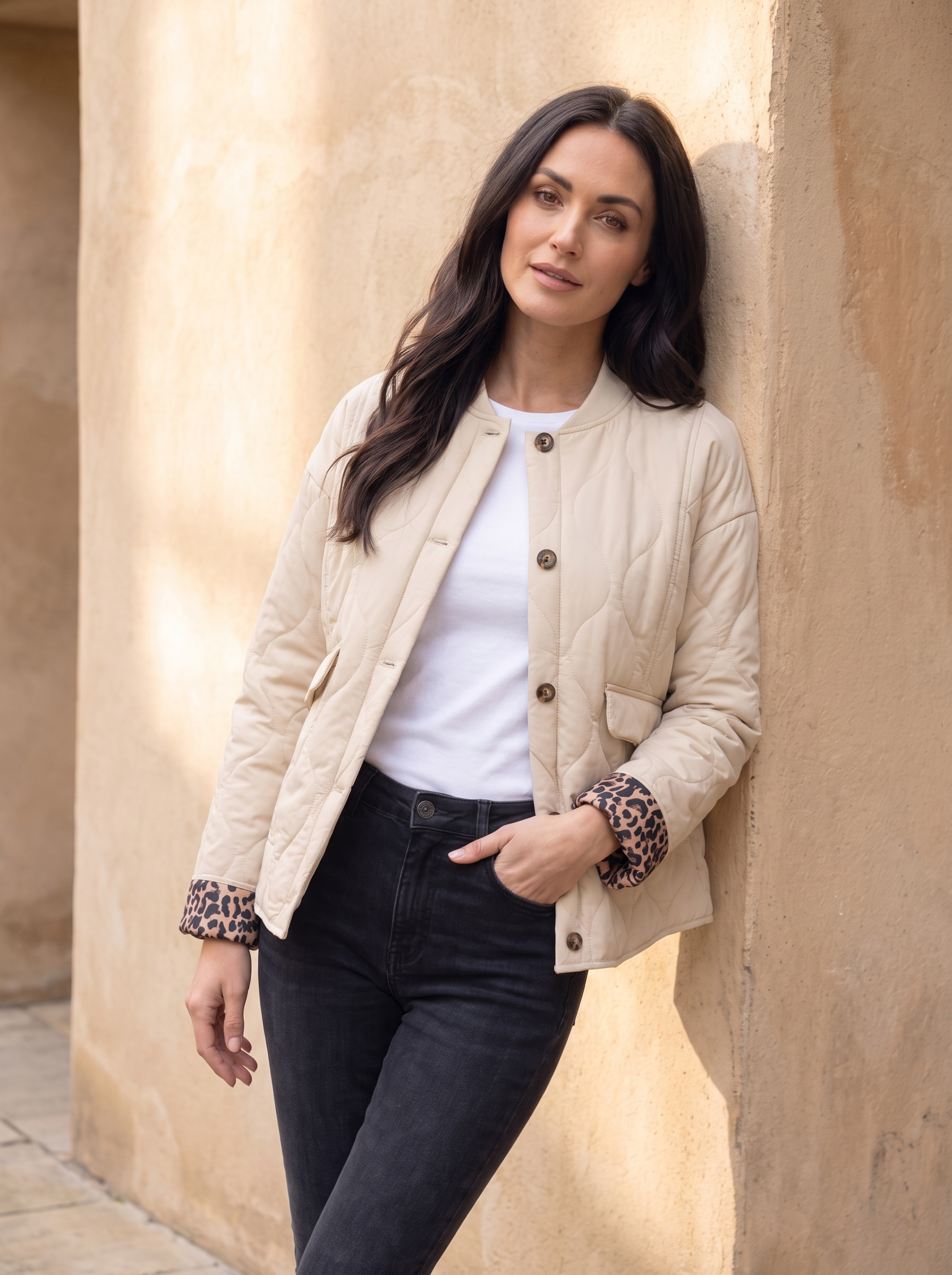 Women's quilted jacket