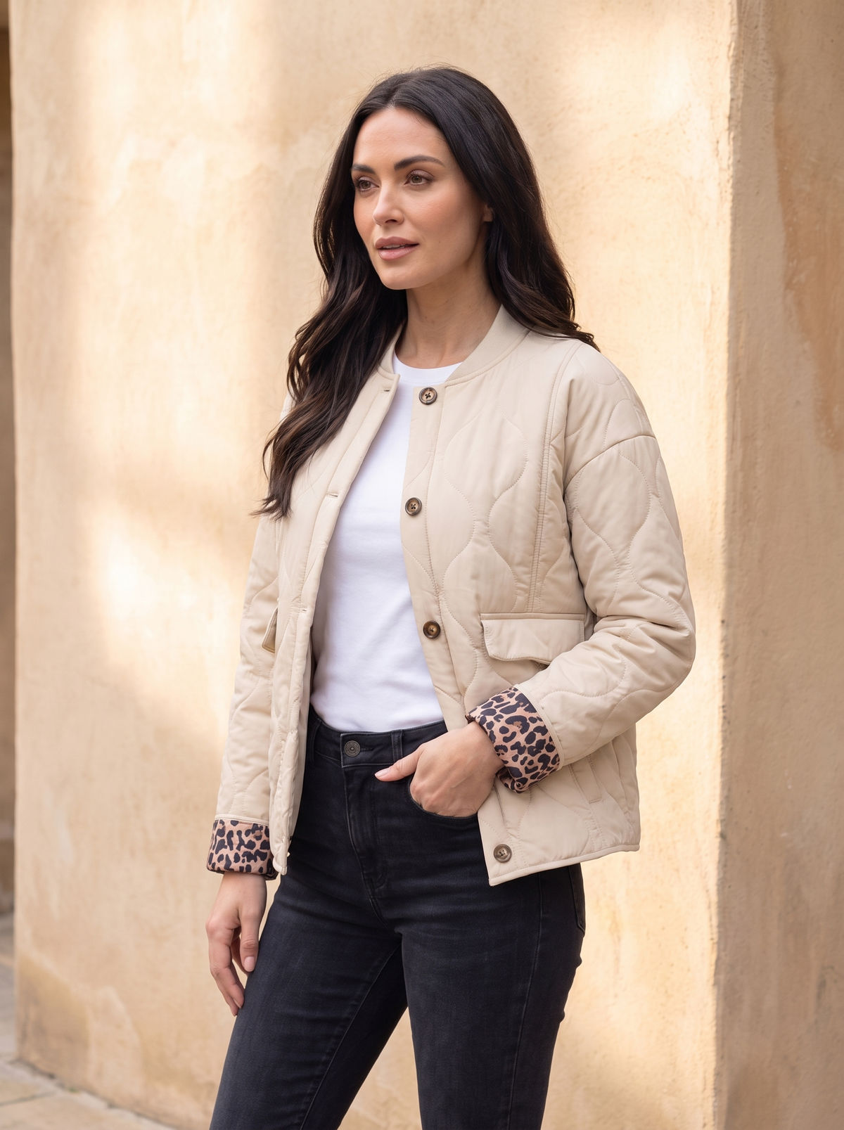 Women's relaxed fit jacket